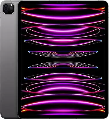Apple Ipad Pro 12.9  6th Gen 2022 128gb Cellular 5g Tablet Space Grey Brand New • £1139.99