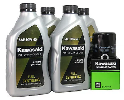 2007 Kawsaki VULCAN 1600 NOMAD Full Synthetic Oil Change Kit • $69.99