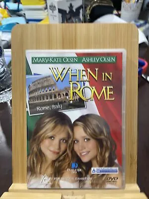 When In Rome - Mary-Kate & Ashley Olsen - Olsen Twins - Region 4 DVD • £11.25