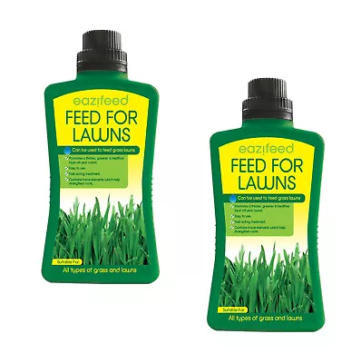 2x Liquid Lawn Feed 500ml Flower Food Lawn Grass Feed Fertiliser Plant Garden • £6.99