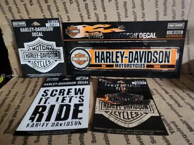 Harley-Davidson  Motorcycles  VTG Decal Lot Of 4 NOS • $9.99