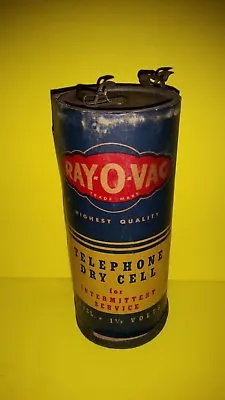 Vintage! Rayovac Telephone Dry Cell  • $35