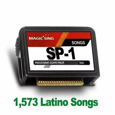 Spanish Chip 1573 Songs For  Magic Sing  Entertech Karaoke MIC SYSTEMS • $47