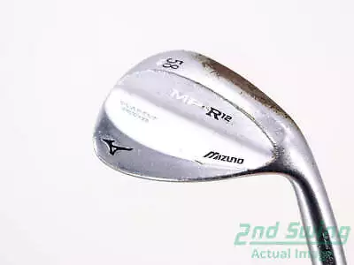 Mizuno MP-R 12 White Satin Chrome Wedge Lob LW 58° Steel Stiff Right 36.0in • $46.29