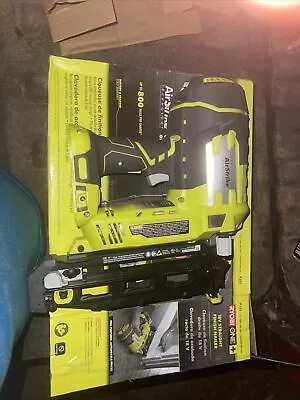 $114 • Buy New Ryobi P325 ONE+ 18V Cordless AirStrike 16GA Cordless Finish Nailer Tool Only