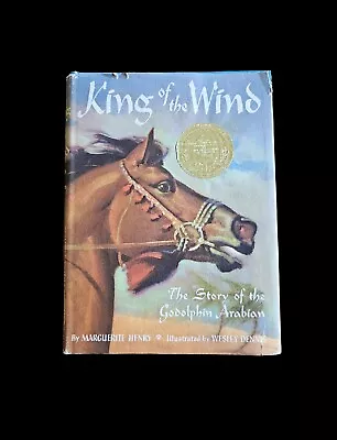 King Of The Wind 18th Printing C.1966 HC DJ Signed By Author Marguerite Henry • $62