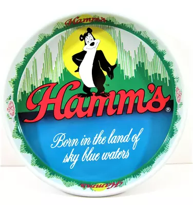 Vintage Hamm's Beer Bear Tray Land Of  Sky Blue Waters Logo Beer Dist Stock Mn • $89.99