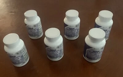 $249.99 • Buy NERVE Control 911 Calming Formula Anti Anxiety De-stress Of Mind 6 New Bottles
