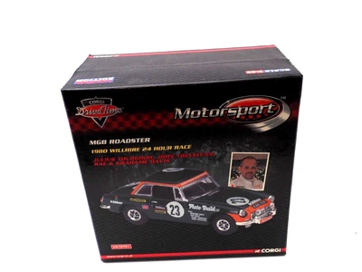£49.90 • Buy Corgi Motorsport VA10701 MGB Roadster 1980 Willhire 24 Hour Race 1/43 Scale