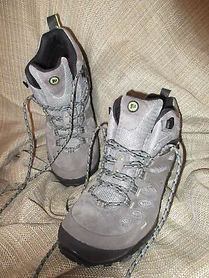 NEW! MERRELL Chameleon Arc PERFORMANCE HIKING Shoe BOOTS Leather Womens 9.5 GRAY • $30