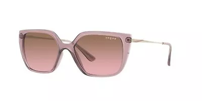 VOGUE VO5386S 285714 Transparent Brown Pink Grad Brown 54 Mm Women's Sunglasses • $51.94