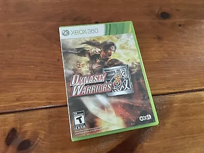 DYNASTY WARRIORS 8 VIDEO GAME & MANUAL COMPLETE 2013  Xbox 360 • $7.99
