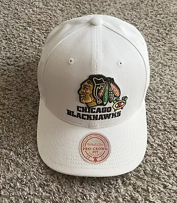 Chicago Blackhawks Hockey Mitchell And Ness SnapBack Adjustable NHL Hat Cap New • $36.99