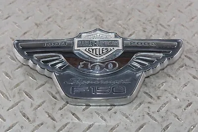 03' F150 Harley Davidson 100th Anniversary Passenger Fender Body Emblem Badge OE • $154.99