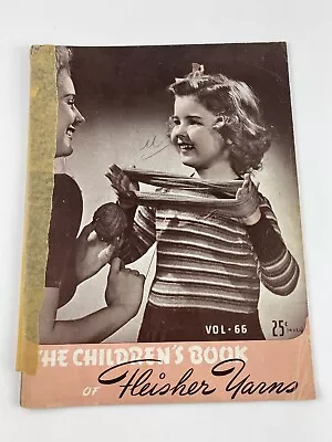 Vintage 1941 The Children's Book Of Fleisher Yarns Vol 66 Knit Instructions • $5.69