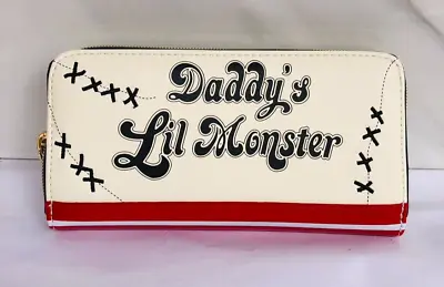Suicide Squad Harley Quinn Daddy's Lil Monster Zip Long Wallet  • $27.99