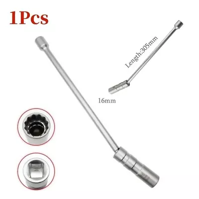 16mm 3/8 Inch Drive 12 Point Magnetic Spark Plug Socket Thin Wall Removal Tool • $11.69
