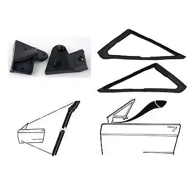 Mustang Vent Window Weatherstrip Kit 1967 1968 • $100.95