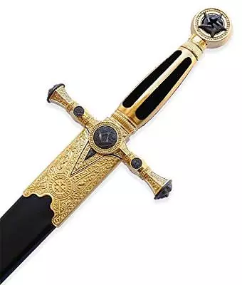 33  Medieval Middle Ages Sword With 23  Blade And Matching Scabbard • $39.99