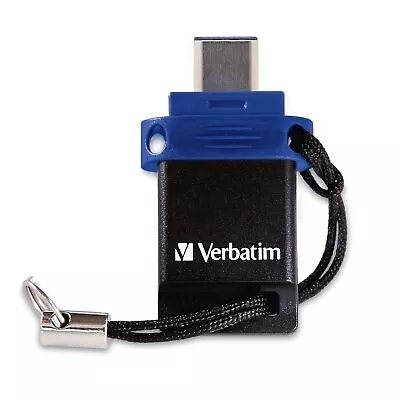 Verbatim 64gb Store 'n' Go Dual Usb 3.0 Flash Drive For Otg Devices - Taa • $18.99