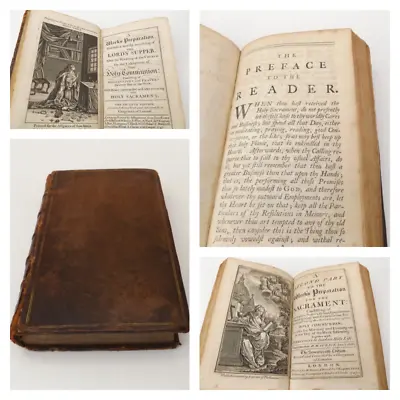 1747 A WEEK'S PREPARATION For The Celebration Of The HOLY COMMUNION Bible PRAYER • £39.95
