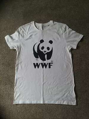 New Wwf Charity White T-shirt Size Large Unisex • £9.65