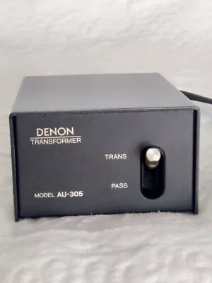 DENON AU-305 Step Up Transformer MC Cartridge From　Japan Tested Working • $155