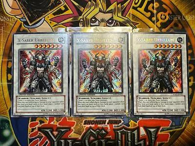 X3 X-Saber Urbellum - Secret Rare - HA01-EN025 - Limited Edition LPx3 • $5.99