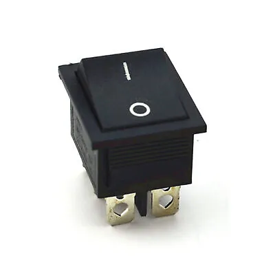 3x DPDT Rocker Switch 6-Pin 2 Files KCD4-6P 25*31mm 16A/250VAC 20A/125VAC Black • $9.44