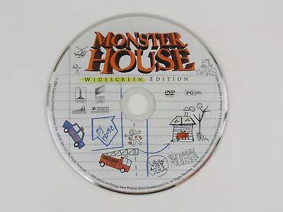Monster House (DVD 2006 Widescreen) - DISC ONLY • $2.29
