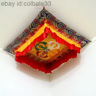 100cm 39.4  Tibetan Buddhist Hang Vajra Buddha Suspended Ceiling Canopy Curtain • $89