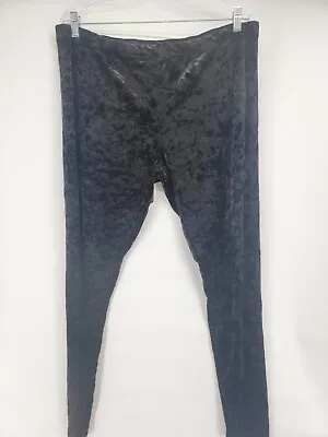 Womens Mossimo Supply Co Velvet Leggings Size XXL • $16.99