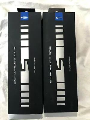 Schwalbe One Road Bike Tyres Pair 700c 25mm Addix New Black • $121