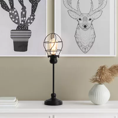 Iron Night Light Vintage Metal Wire Table LampIndustrial Night Light Desk Lamp • $19.68