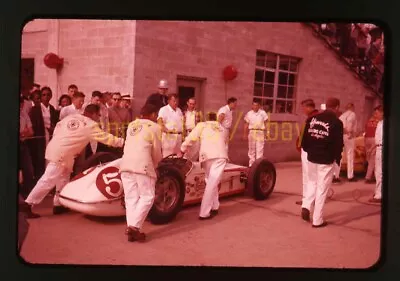 Lloyd Ruby #5 Epperly/Offy - 1961 USAC Indianapolis 500 - Vtg 35mm Race Slide • $19.45