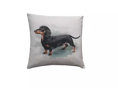 Christmas Gift Dachshund Scatter Cushion Covers Hand Made In UK • £7.82