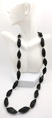 £28.30 • Buy Trifari Black Beaded Necklace
