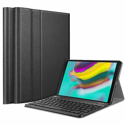 $39.95 • Buy For Samsung Galaxy Tab S5E 10.5  S6 Lite 10.4 Bluetooth Case With Keyboard Cover