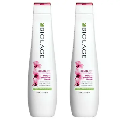 Matrix Biolage ColorLast Shampoo For Colour Treated Hair 400ml Duo Set MTX2626 • £26.99