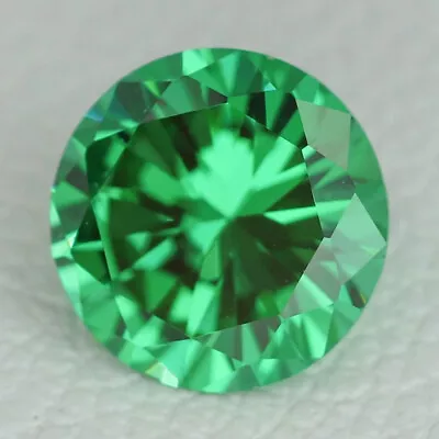 1.5-1.6ct 1pcs Green Gadolinium Gallium Garnet (GGG) Lab Grown Round 6mm • $73