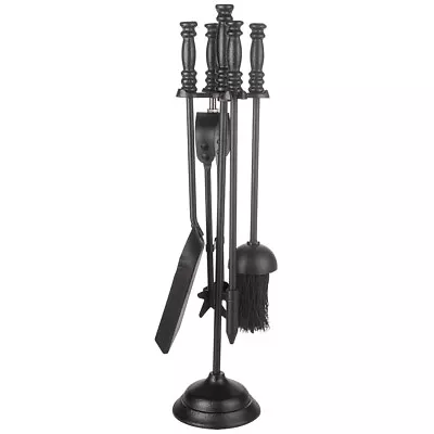 Valiant 5-Piece Fireside Tools Companion Set For Wood Burners Stoves And Fires • $19.99