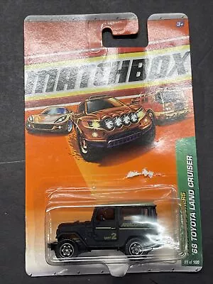 Matchbox ‘68 Toyota Land Cruiser Black Jungle Explorers 95/100 • $15.35