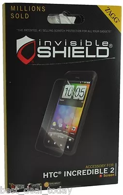 OEM Zagg Invisible Shield Screen Protector For HTC Incredible 2 ADR6350 Verizon • $11.28