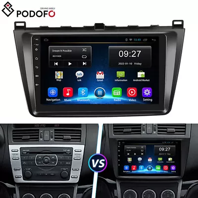 For Mazda 6 2007-2012 9  Android 13.0 Car Stereo Radio GPS Navi Head Unit 1+32GB • $149.99