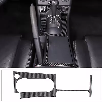 Carbon Fiber Center Gear Shifter Panel Trim Sicker For Mitsubishi Eclipse 06-11 • $39.99