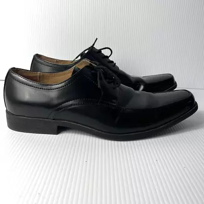 Men's Merona Oxford Derby Dress Shoes Lace Up Black Size 13 • $23.99