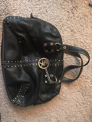 Michael Kors Astor Stud Handbag - Black • $45