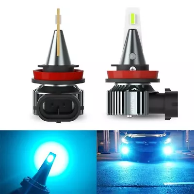 H16/H8/H11 LED Headlight Bulb Kit High Low Beam Fog Light Ice Blue 8000K 8000LM • $18.99