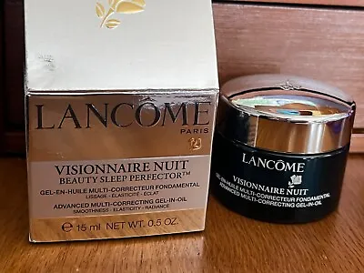 Lancome Visionnaire Nuit Beauty Sleep Perfector Multi Correcting Gel-in-Oil 15ml • £19.99