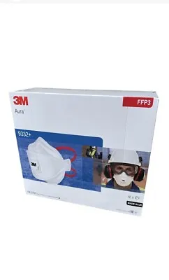 3M Aura 9332+ Face / Dust Mask FFP3 Respirator Individually Sealed X 10 • £5